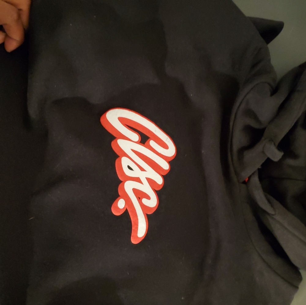 Black hoodie